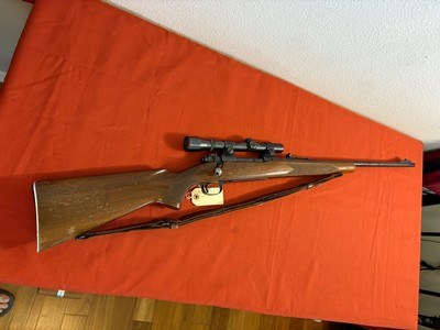 WINCHESTER MODEL 70 FEATHEWEIGHT PRE 64 BOLT ACTION RIFLE 30-06 MADE 1957