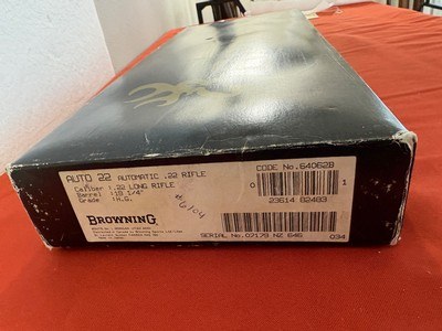 Sale $2750.00 ~ BROWNING SA22 ~ GRADE VI ENGRAVED ~ SEMI AUTO 22 RIFLE SA-22 - Image 18 of 18