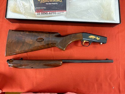 Sale $2750.00 ~ BROWNING SA22 ~ GRADE VI ENGRAVED ~ SEMI AUTO 22 RIFLE SA-22 - Image 6 of 18