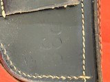 WWll GERMAN NAZI WALTHER P38 HOLSTER - 5 of 8