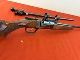 2 BARRELS ~ THOMPSON CENTER MODEL 83 ARISTOCRAT DOUBLE SET TRIGGERS RIFLE 243 REM. & 7mm MAG - 3 of 14