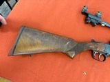 2 BARRELS ~ THOMPSON CENTER MODEL 83 ARISTOCRAT DOUBLE SET TRIGGERS RIFLE 243 REM. & 7mm MAG - 6 of 14
