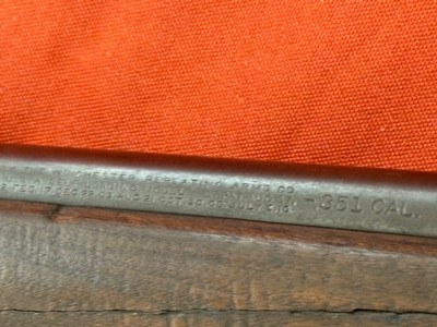 WINCHESTER MODEL 1907 SELFLOADER RIFLE 351 ~ MADE 1942 ~ - Image 19 of 24