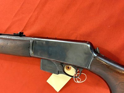 WINCHESTER MODEL 1907 SELFLOADER RIFLE 351 ~ MADE 1942 ~ - Image 2 of 24
