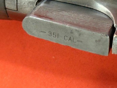 WINCHESTER MODEL 1907 SELFLOADER RIFLE 351 ~ MADE 1942 ~ - Image 21 of 24