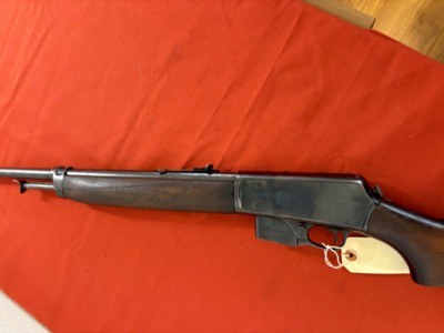 WINCHESTER MODEL 1907 SELFLOADER RIFLE 351 ~ MADE 1942 ~ - Image 6 of 24