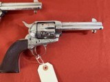 PAIR ~ UBERTI SINGLE ACTION ARMY REVOLVERS ~ FACTORY ENGRAVED ~ 45LC - 4 of 18