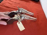 PAIR ~ UBERTI SINGLE ACTION ARMY REVOLVERS ~ FACTORY ENGRAVED ~ 45LC - 14 of 18