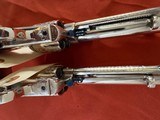 PAIR ~ UBERTI SINGLE ACTION ARMY REVOLVERS ~ FACTORY ENGRAVED ~ 45LC - 16 of 18