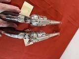 PAIR ~ UBERTI SINGLE ACTION ARMY REVOLVERS ~ FACTORY ENGRAVED ~ 45LC - 13 of 18