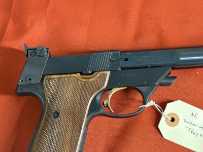 HIGH STANDARD SUPERMATIC TROPHY SEMI AUTO PISTOL 22LR - Image 3 of 13