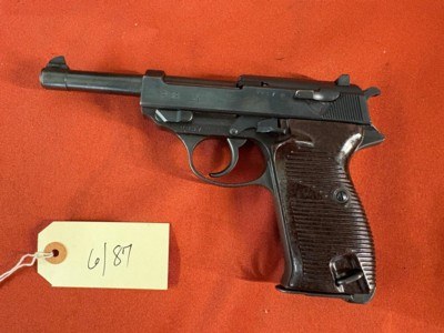 WWll MAUSER P38 byf 43 SEMI AUTO PISTOL 9mm - Image 2 of 11