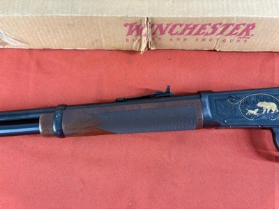 WINCHESTER MODEL 94 LEVER ACTION CARBINE ~ ENGRAVED WILDLIFE FOR TOMORROW ~ ONLY 2000 PRODUCED ~ - Image 7 of 12