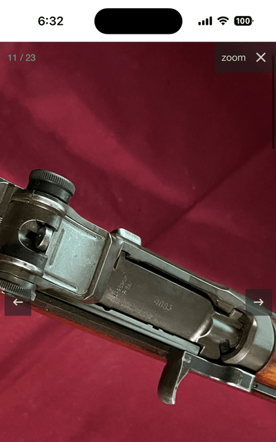 BERETTA M1 GARAND RIFLE 30-06 - RARE FIND - Image 6 of 25