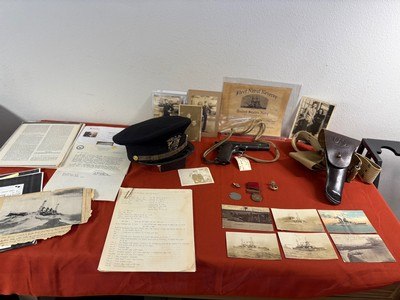 WWI U.S. SPRINGFIELD ARMORY 1911 PISTOL ~ U.S. NAVY ~ WILLIAM E MASSEY ~ NAVY HISTORY GROUPING ~ - Image 20 of 24