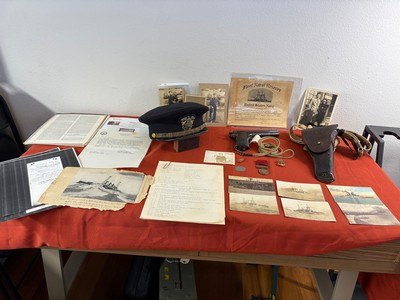 WWI U.S. SPRINGFIELD ARMORY 1911 PISTOL ~ U.S. NAVY ~ WILLIAM E MASSEY ~ NAVY HISTORY GROUPING ~ - Image 3 of 24