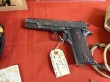WWI U.S. SPRINGFIELD ARMORY 1911 PISTOL ~ U.S. NAVY ~ WILLIAM E MASSEY ~ NAVY HISTORY GROUPING ~ - 8 of 24