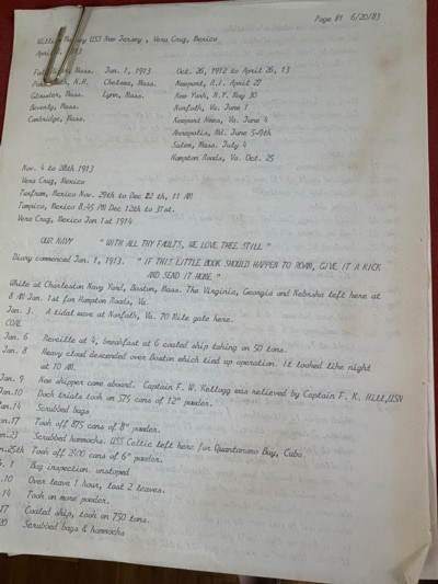 WWI U.S. SPRINGFIELD ARMORY 1911 PISTOL ~ U.S. NAVY ~ WILLIAM E MASSEY ~ NAVY HISTORY GROUPING ~ - Image 13 of 24