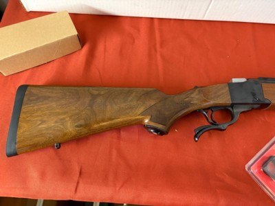 RUGER NO# 1 SINGLE SHOT RIFLE MODEL 1-S CALIBER 9.3 x 74r - Image 3 of 17