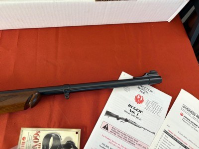 RUGER NO# 1 SINGLE SHOT RIFLE MODEL 1-S CALIBER 9.3 x 74r - Image 5 of 17