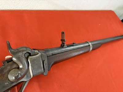 CIVIL WAR SHARPS NEW MODEL 1863 CARBINE 50/70 ~ NICE ANTIQUE CARBINE ~ - Image 9 of 22