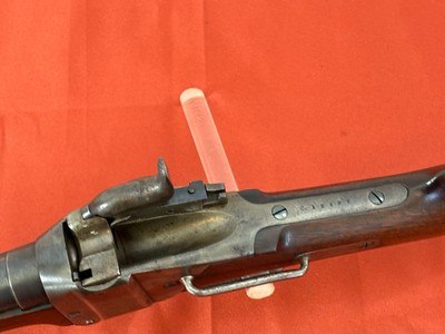 CIVIL WAR SHARPS NEW MODEL 1863 CARBINE 50/70 ~ NICE ANTIQUE CARBINE ~ - Image 10 of 22
