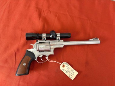 RUGER SUPER REDHAWK 44 MAGNUM WITH NIKON SCOPE - Image 4 of 10