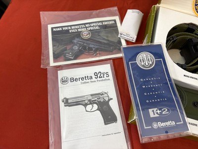 BERETTA M9 U.S. ARMED FORCES ~ SPECIAL EDITION ~ 9MM - Image 8 of 9