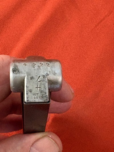 WWll NAZI LUGER P08 MAGAZINE 9mm WAFFANTE 83 - Image 3 of 3