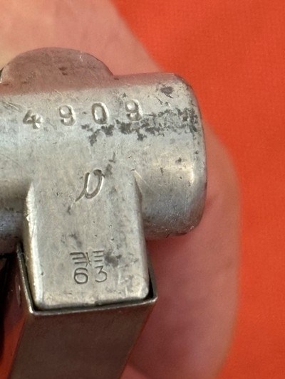 WWll NAZI LUGER P08 MAGAZINE 9MM WAFFANTE 63 - Image 4 of 4