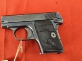 COLT MODEL 1908 VEST POCKET SEMI AUTO PISTOL 25ACP ~ MADE 1920 - 4 of 8