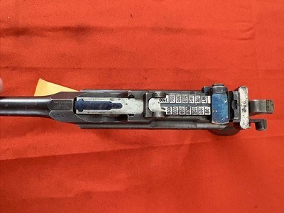 GERMAN MAUSER MODEL C96 BROOMHANDLE SEMI AUTO PISTOL 7.63mm - Image 9 of 12