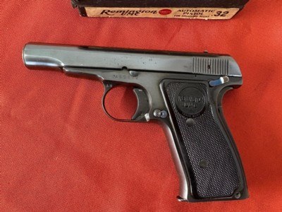 REMINGTON MODEL 51 SEMI AUTO PISTOL 32 ACP WITH BOX - Image 2 of 14