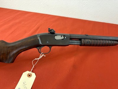 REMINGTON MODEL 12 OCTAGON PUMP ACTION TAKEDOWN 22 RIFLE