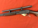 REMINGTON MODEL 12-C PUMP ACTION OCTAGON BARREL RIFLE 22LR - 4 of 14