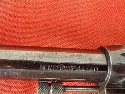 COLT NEW SERVICE 44-40 REVOLVER 7 1/2