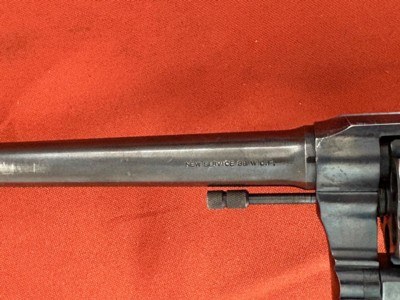 COLT MODEL NEW SERVICE 38 W.CF. REVOLVER 7 1/2