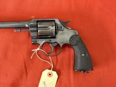 COLT MODEL NEW SERVICE 38 W.CF. REVOLVER 7 1/2