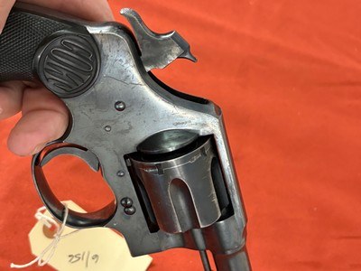 COLT MODEL NEW SERVICE 38 W.CF. REVOLVER 7 1/2