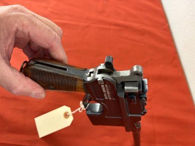 WAFFENFABRIK MAUSER C96 BROOMHANDLE PISTOL 7.63 ~ NICE GUN ~ - Image 9 of 16