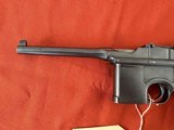 WAFFENFABRIK MAUSER C96 BROOMHANDLE PISTOL 7.63 ~ NICE GUN ~ - 5 of 16