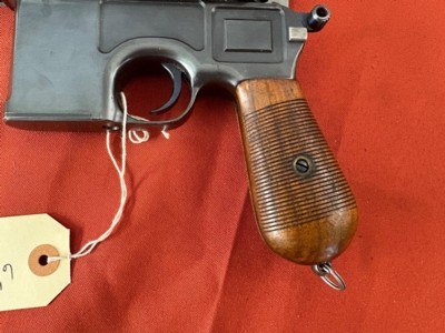 WAFFENFABRIK MAUSER C96 BROOMHANDLE PISTOL 7.63 ~ NICE GUN ~ - Image 6 of 16