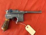 WAFFENFABRIK MAUSER C96 BROOMHANDLE PISTOL 7.63 ~ NICE GUN ~