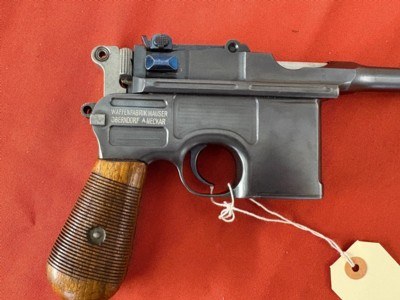 WAFFENFABRIK MAUSER C96 BROOMHANDLE PISTOL 7.63 ~ NICE GUN ~ - Image 3 of 16