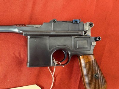 WAFFENFABRIK MAUSER C96 BROOMHANDLE PISTOL 7.63 ~ NICE GUN ~ - Image 4 of 16