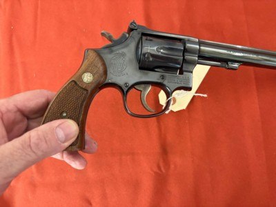 SMITH & WESSON MODEL 17-4 REVOLVER 22LR ~ 8 3/8