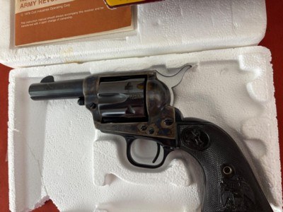 COLT SINGLE ACTION ARMY 3RD GEN SHERIFFS MODEL 44-40 ~ MADE IN 1984 - Image 3 of 11