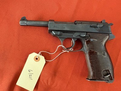WWll GERMAN NAZI WALTHER P38 byf 44 SEMI AUTO PISTOL 9MM
