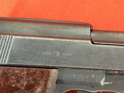 WWll GERMAN NAZI WALTHER P38 byf 44 SEMI AUTO PISTOL 9MM - Image 4 of 12