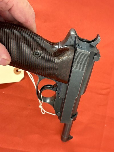 WWll GERMAN NAZI WALTHER P38 byf 44 SEMI AUTO PISTOL 9MM - Image 7 of 12